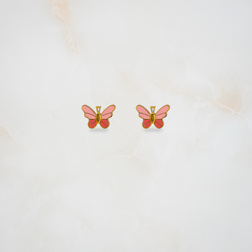Butterfly ear studs